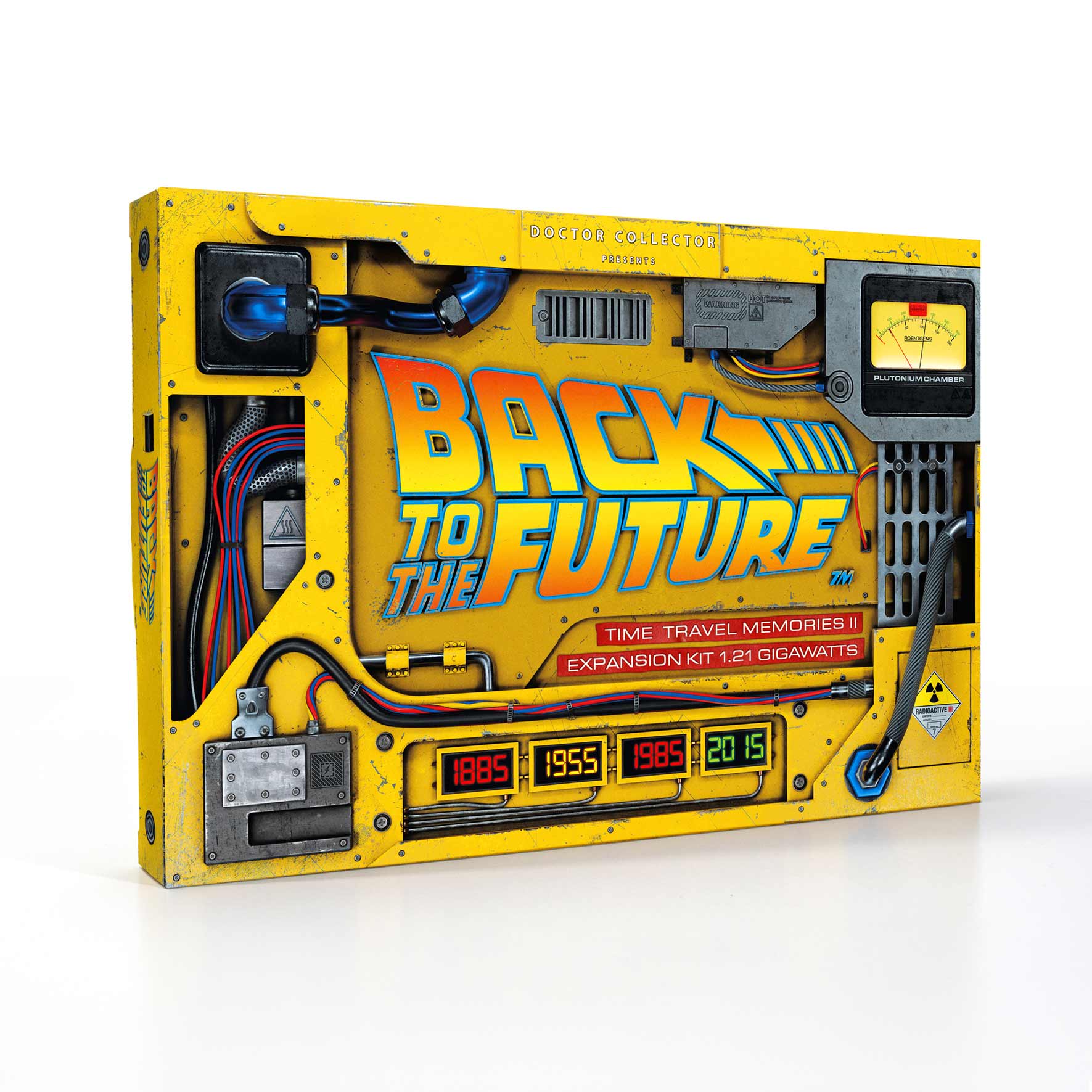 Back to the Future Time Travel Memories II Expansion Kit — "1.21 Gigawatts" Edition prop replicas (BacktotheFuture.com / DoctorCollector.com exclusive!) Prop Replica Doctor Collector