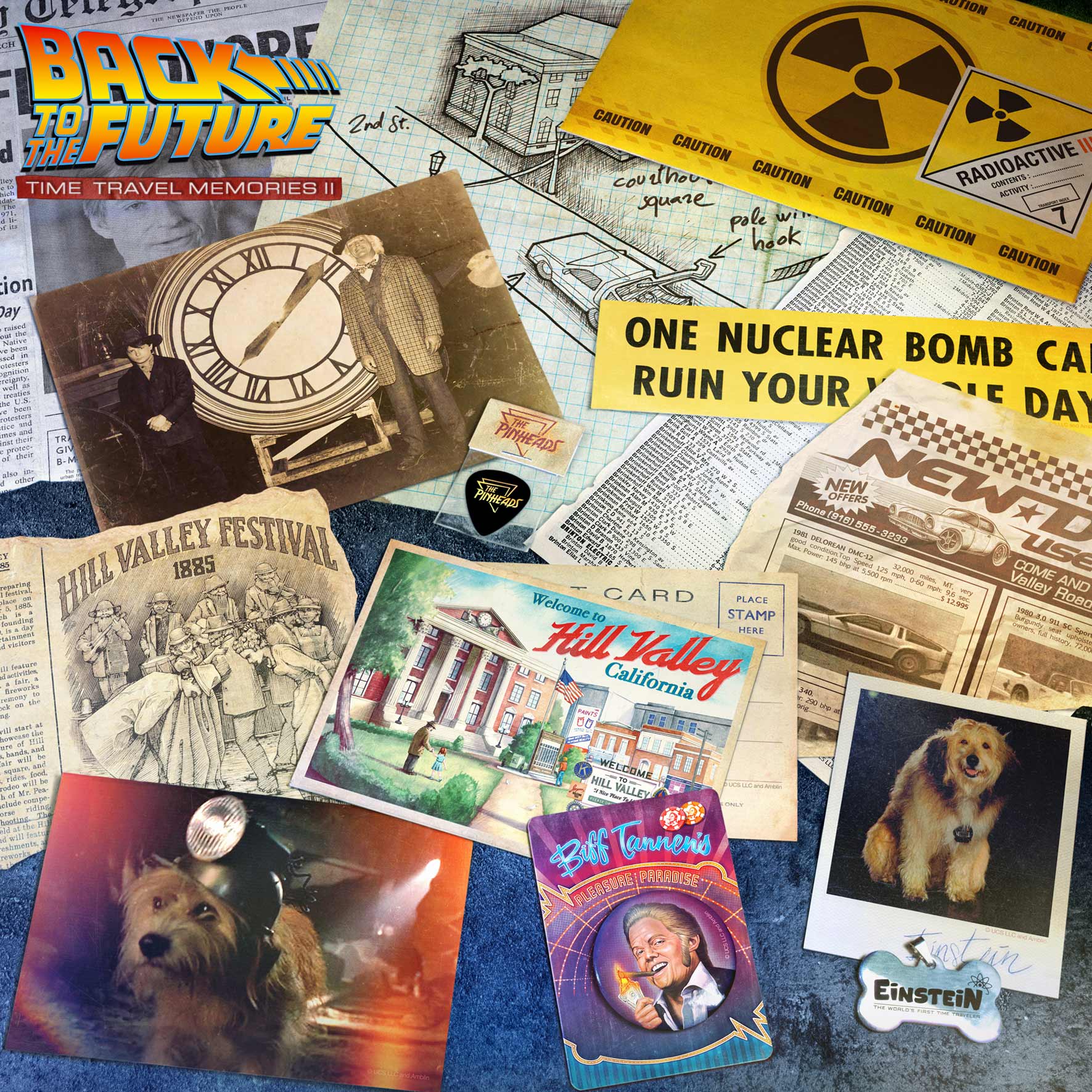Back to the Future Time Travel Memories II Expansion Kit — "1.21 Gigawatts" Edition prop replicas (BacktotheFuture.com / DoctorCollector.com exclusive!) Prop Replica Doctor Collector