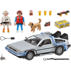 Playmobil Back to the Future 64-piece DeLorean playset with 3 vinyl figures Vinyl Toy Playmobil