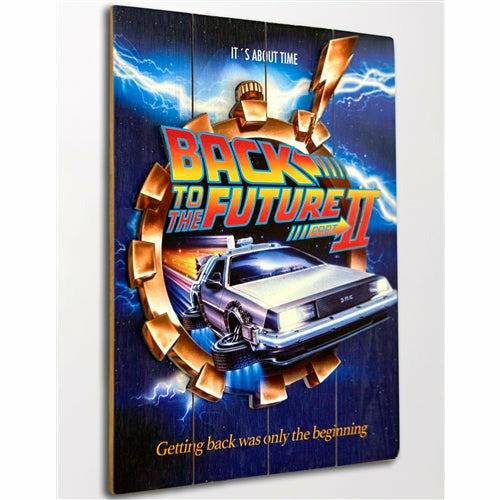 Back to the Future Part II 3D Wood Art Wood Art Doctor Collector
