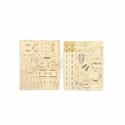 IncrediBuilds: Back to the Future: DeLorean Book and 3D Wood Model Model Kit Insight Editions