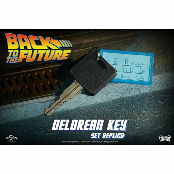 Back to the Future DeLorean Key Set Replica Prop Replica Doctor Collector