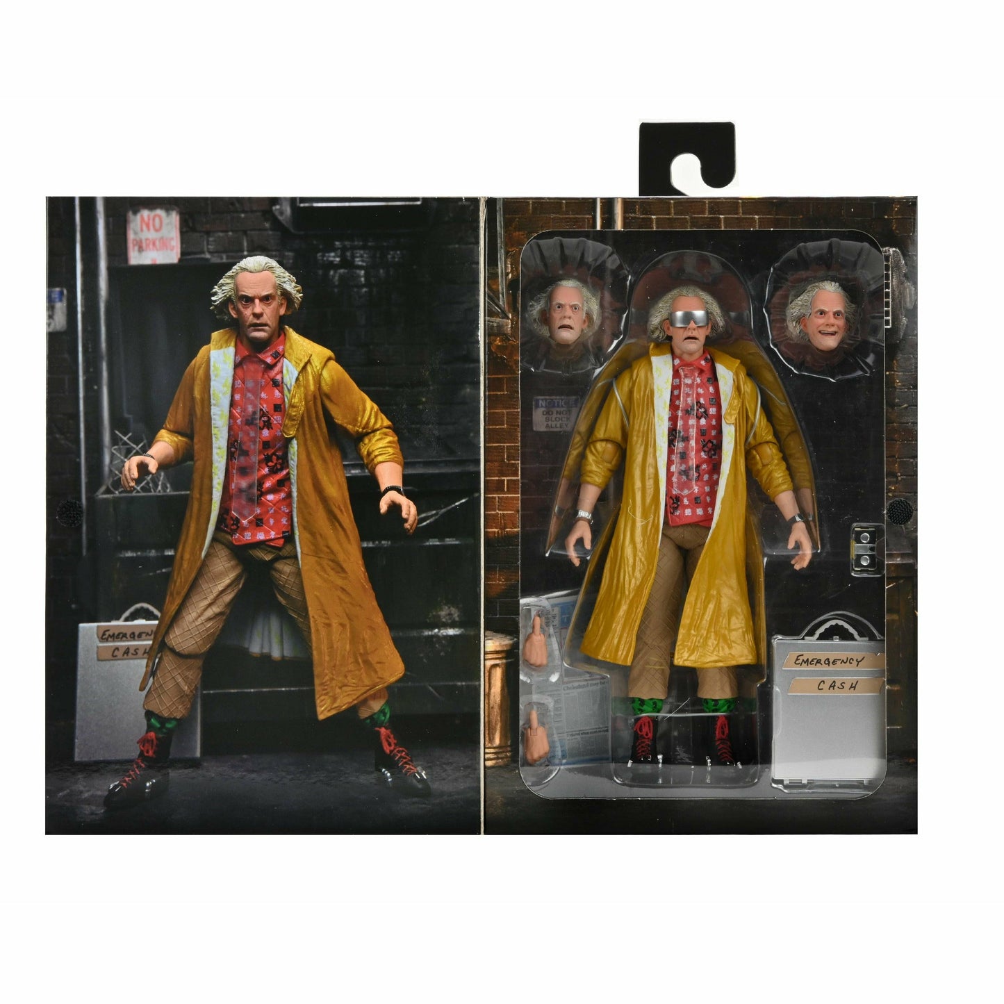 NECA Back to the Future Part II 7" Scale Action Figure - Ultimate Doc Brown (2015) Action Figure NECA