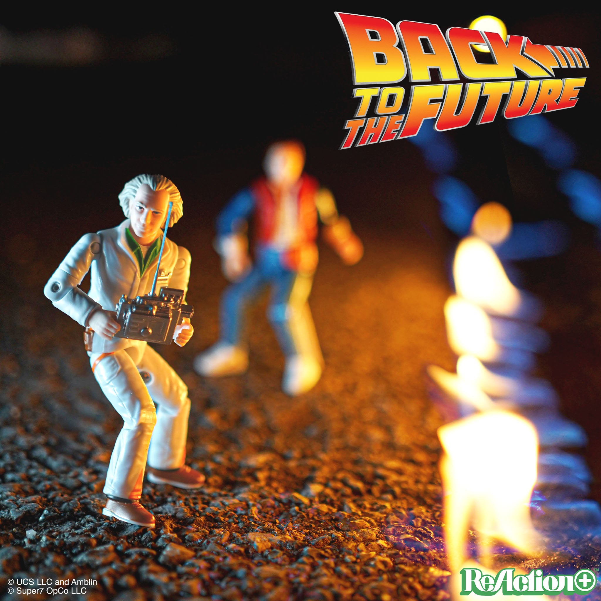 ReAction Back to the Future ReAction+ Wv1 Doc Brown '85 3¾-inch