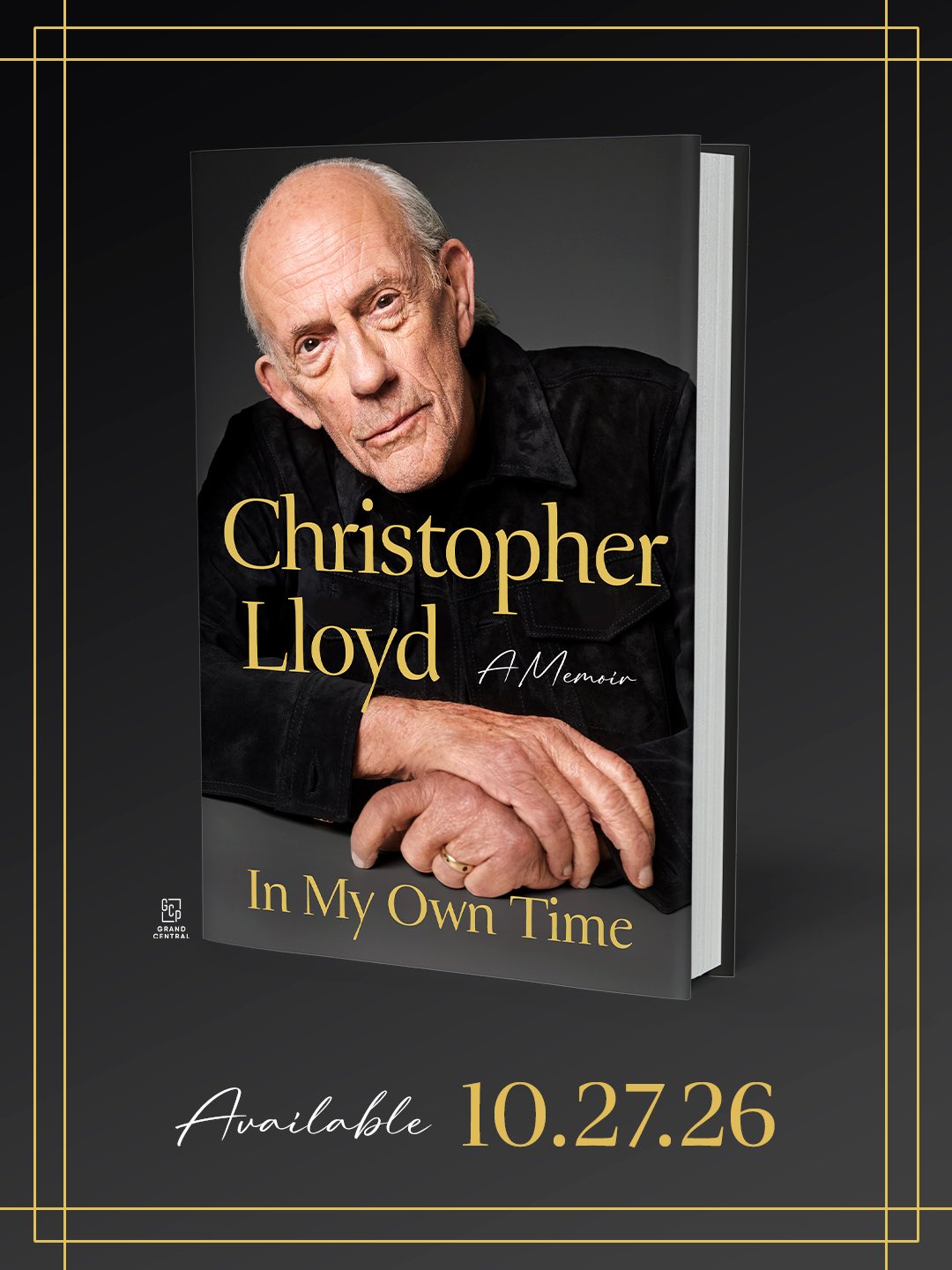 PRE-ORDER | 'In My Own Time: A Memoir' — by Christopher Lloyd [Street Date: October 27, 2026]