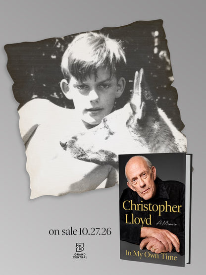 PRE-ORDER | In My Own Time: A Memoir | by Christopher Lloyd [Street Date: October 27, 2026]