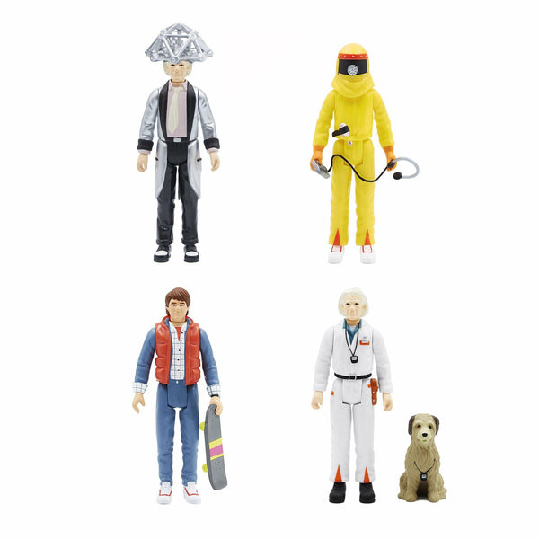 ReAction Back to the Future 1985 Doc Brown 3¾-inch Retro Action Figure Action Figure Super7