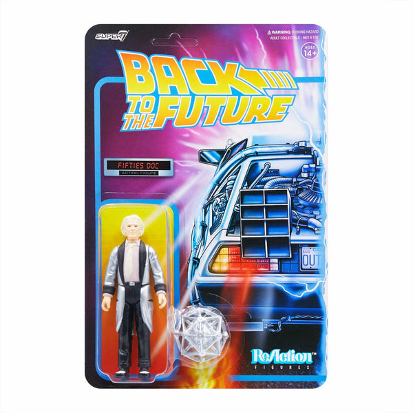 ReAction Back to the Future Fifties Doc 3¾-inch Retro Action Figure Action Figure Super7