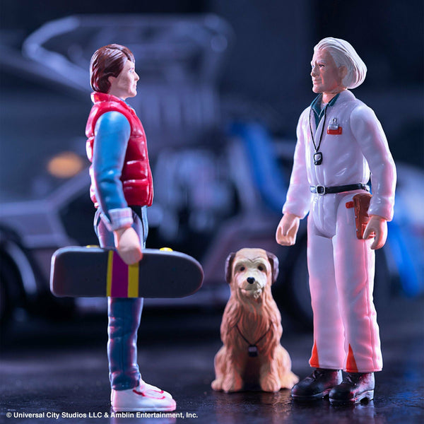 ReAction Back to the Future 1985 Doc Brown 3¾-inch Retro Action Figure Action Figure Super7