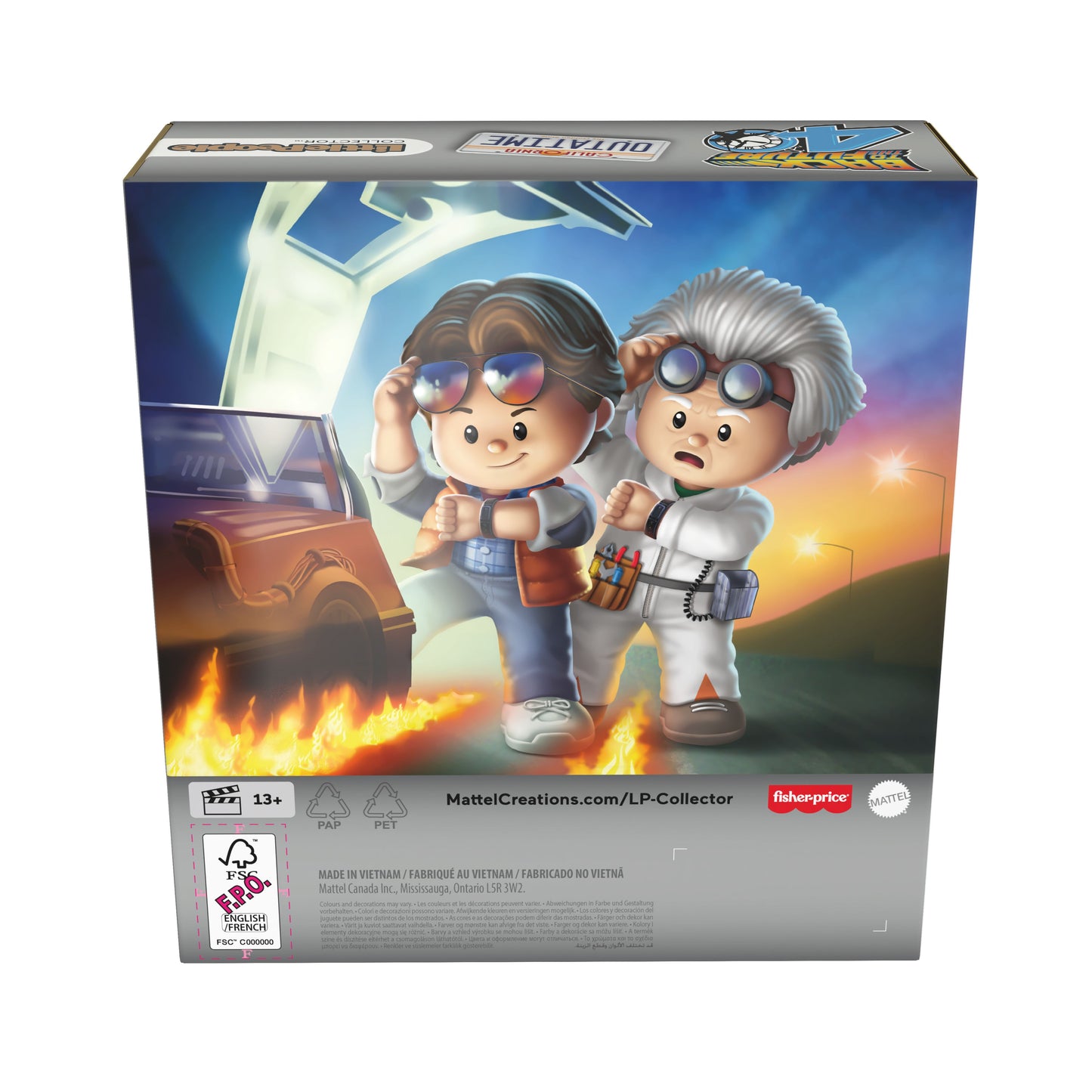 Fisher-Price® - Little People Collector™ Back to the Future 2-Pack [PRE-ORDER: Expected Availability November/December 2025!]