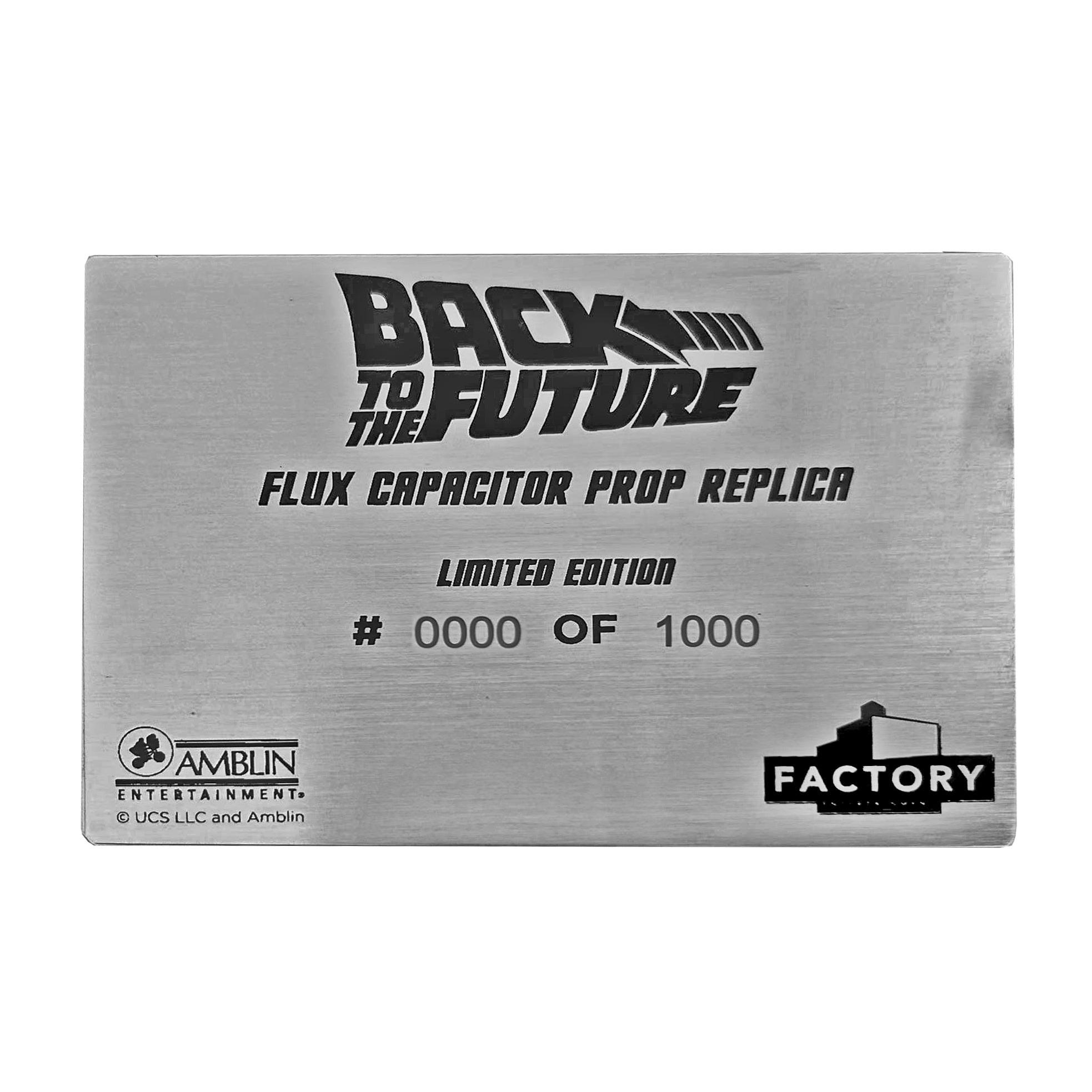 Back To The Future – Maglietta Uomo Ufficiale Flux Capacitor, Colore Rosso, Licenza Originale