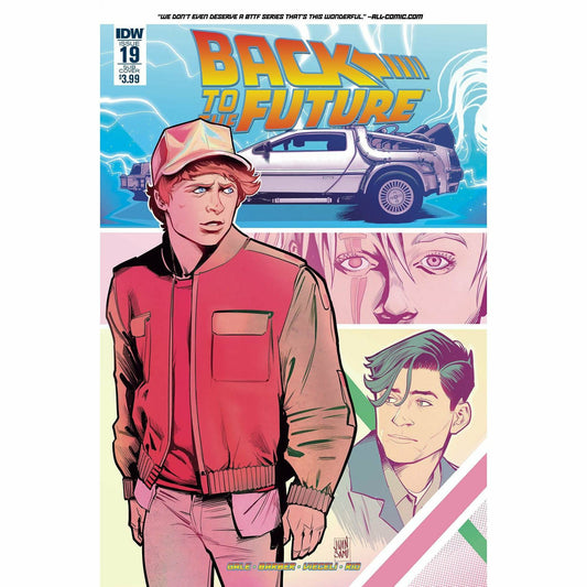 Back to the Future #19: Hard Time Part 1 Comic [Subscription Cover] Comic Book IDW Publishing