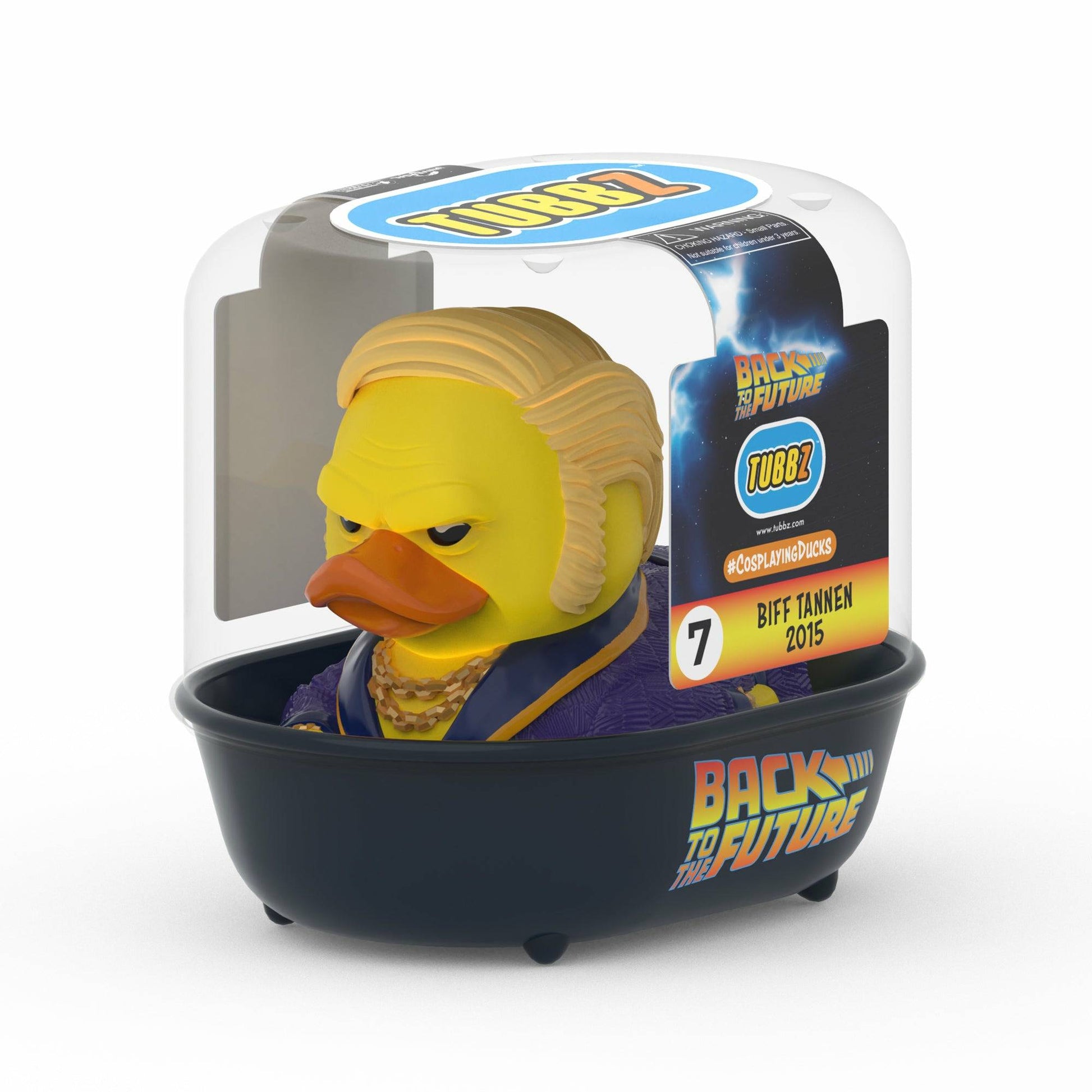 Back to the Future Part II Biff Tannen TUBBZ Cosplaying Duck Vinyl Toy Numskull
