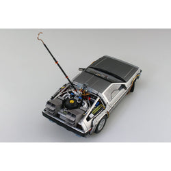 Back to the Future DeLorean Time Machine 1:24 Scale Model Kit [PRE-ORDER: Expected Availability June 2024!] Model Kit Aoshima