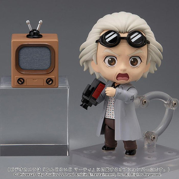 Back to the Future Doc Emmett Brown Nendoroid Action Figure [PRE-ORDER: Expected Availability September 2024!] Vinyl Toy 1000Toys