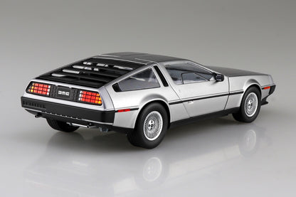 1982 DeLorean DMC-12 1:24 Scale Model Kit [PRE-SOLD OUT: Manufacturer has delayed availability in the US until February 2025] Model Kit Aoshima