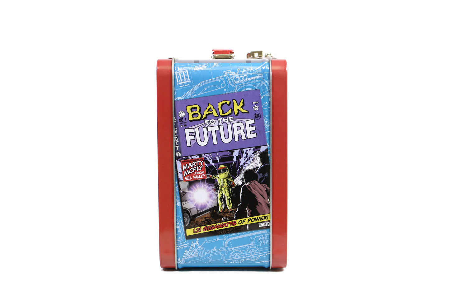 Back to the Future Previews Exclusive Lunch Box w/ Beverage Container [PRE-ORDER: Expected Availability February 2025!] Tin Tote Surreal Entertainment