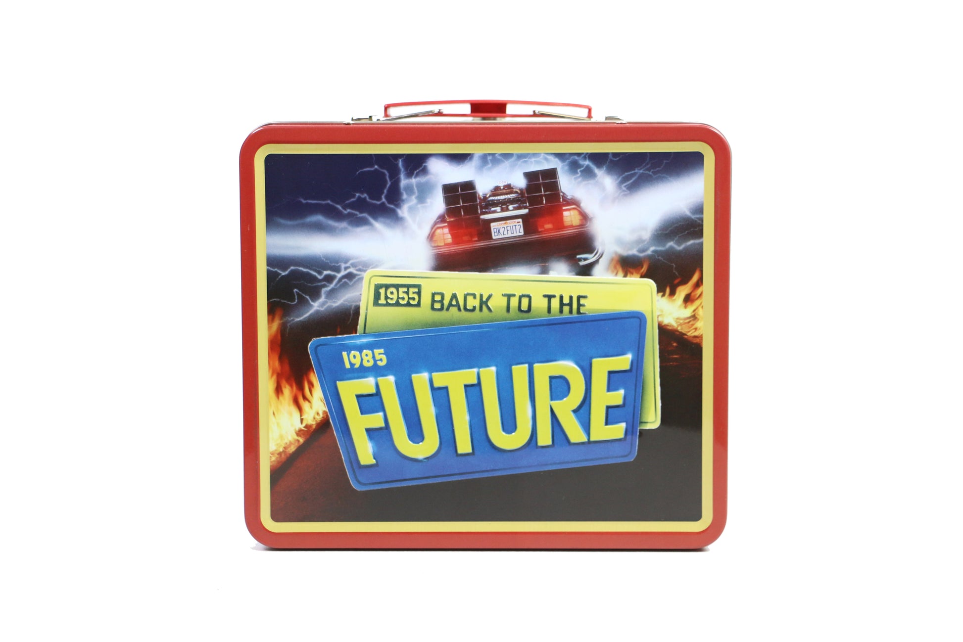 Back to the Future Previews Exclusive Lunch Box w/ Beverage Container [PRE-ORDER: Expected Availability February 2025!] Tin Tote Surreal Entertainment