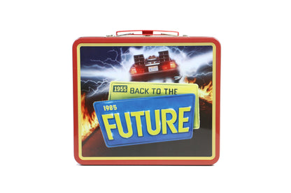 Back to the Future Previews Exclusive Lunch Box w/ Beverage Container [PRE-ORDER: Expected Availability February 2025!] Tin Tote Surreal Entertainment