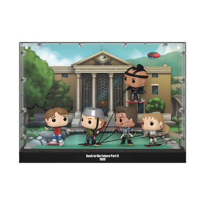 Funko POP! Moment Deluxe: Back to the Future Part II Hoverboard Chase with Marty McFly, Griff Tannen, Data, Whitey & Spike [PRE-ORDER: Expected Availability July/August 2025!]