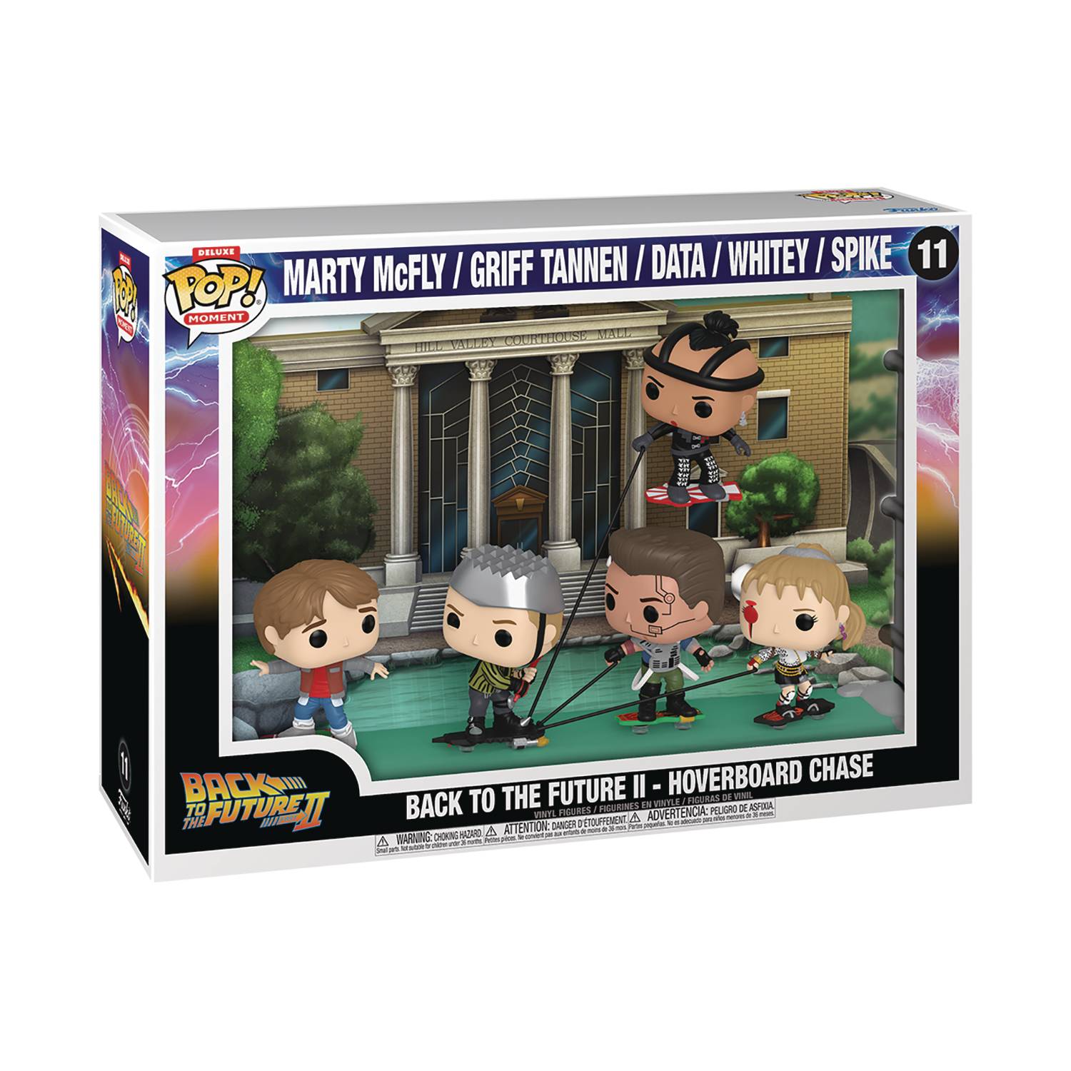 Vinyl Toy - Funko Pop! Moments! Back To The Future Part II Hoverboard Chase [PRE-ORDER: Expected Availability Summer 2025!]