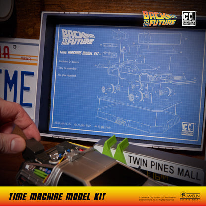 Back to the Future: Time Machine Model Kit [Expected Availability June 2025!]