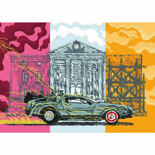 Back to the Future "Save the Clock Tower!" Limited Edition Commemorative Print Art Print Fanattik
