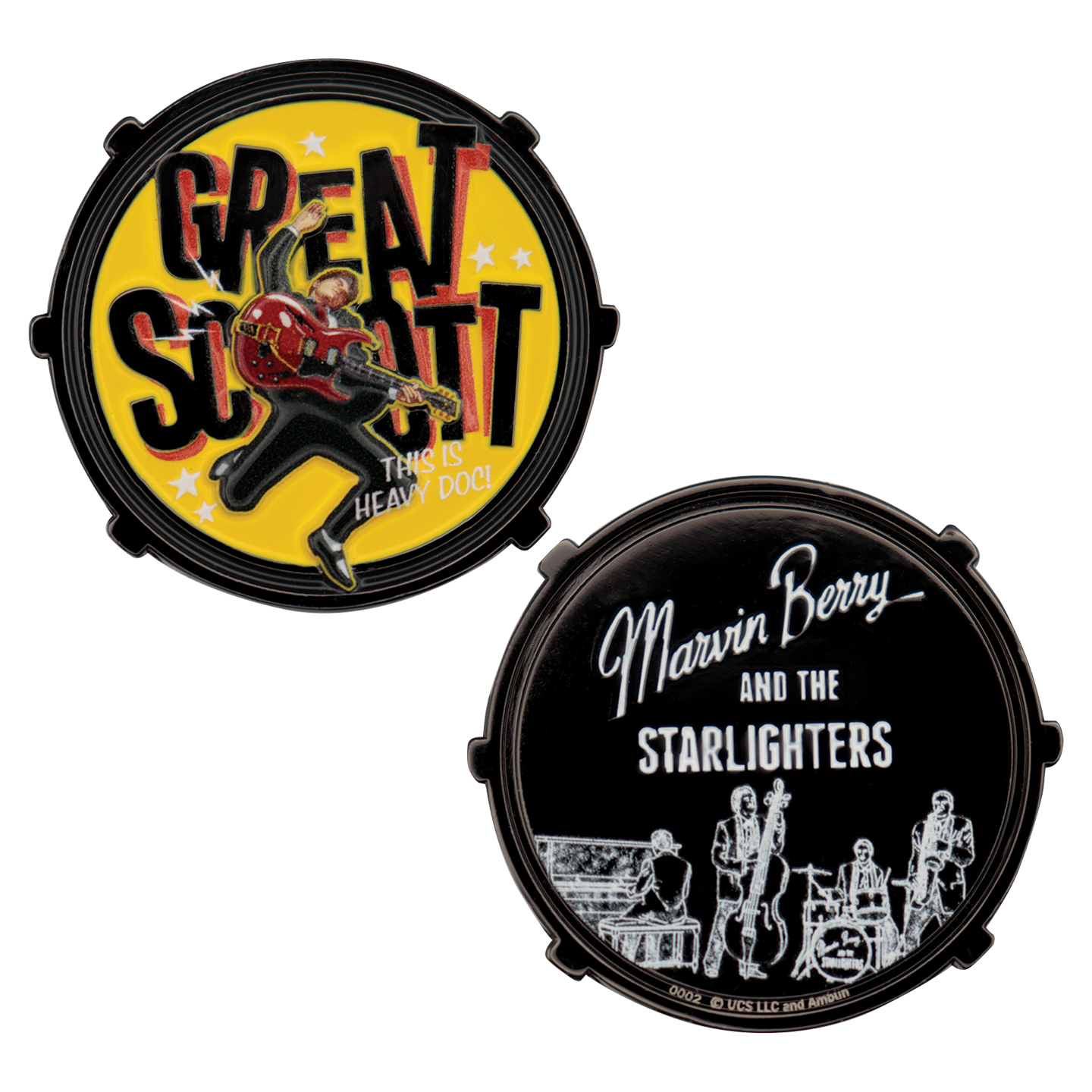 Back to the Future Marvin Berry & The Starlighters Coin