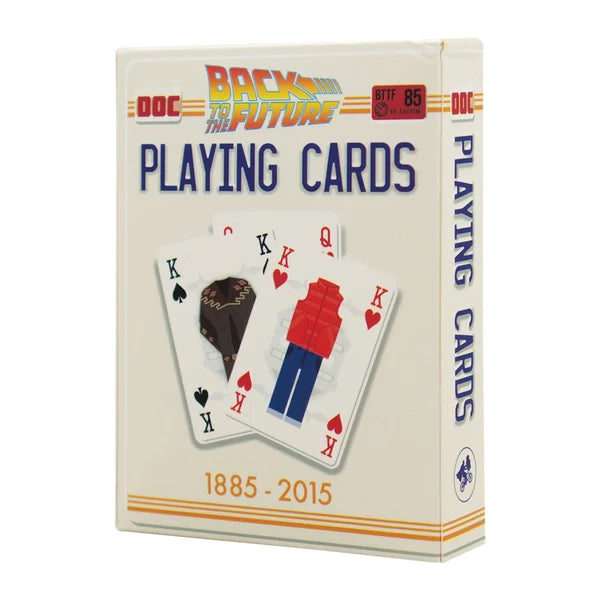 Fanattik Back to the Future Playing Cards