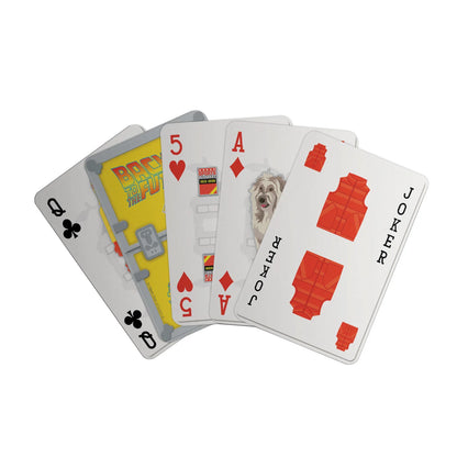 Fanattik Back to the Future Playing Cards