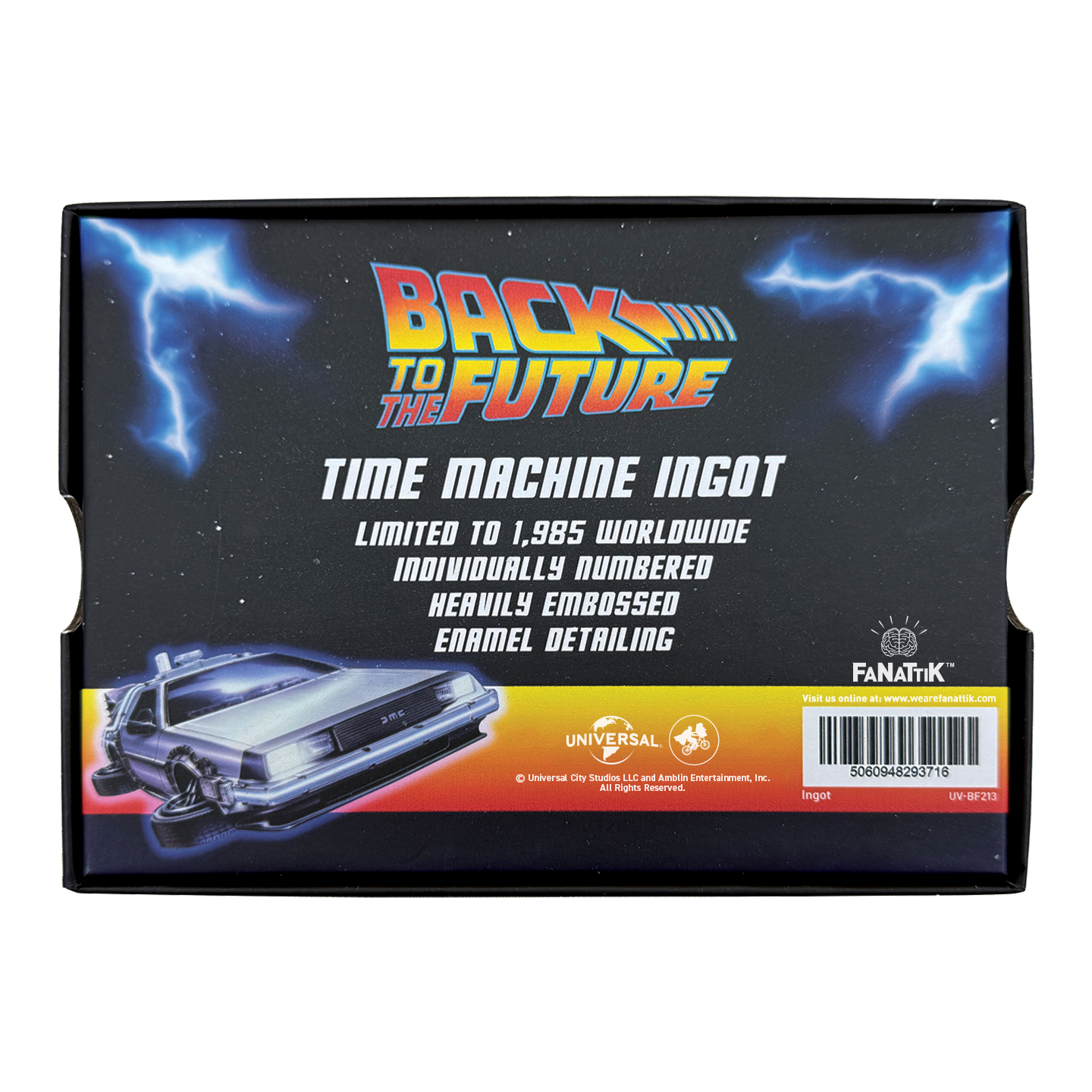 Back to the Future 40th Anniversary Time Circuits Ingot