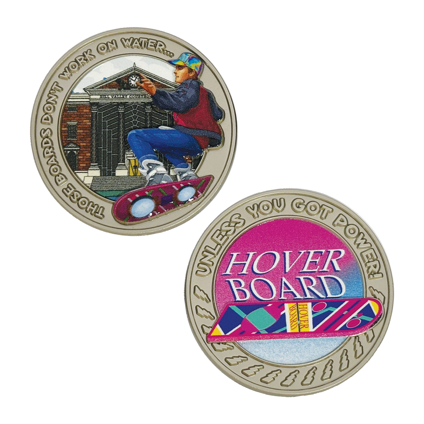 Back to the Future Part II Limited Edition Hoverboard Coin