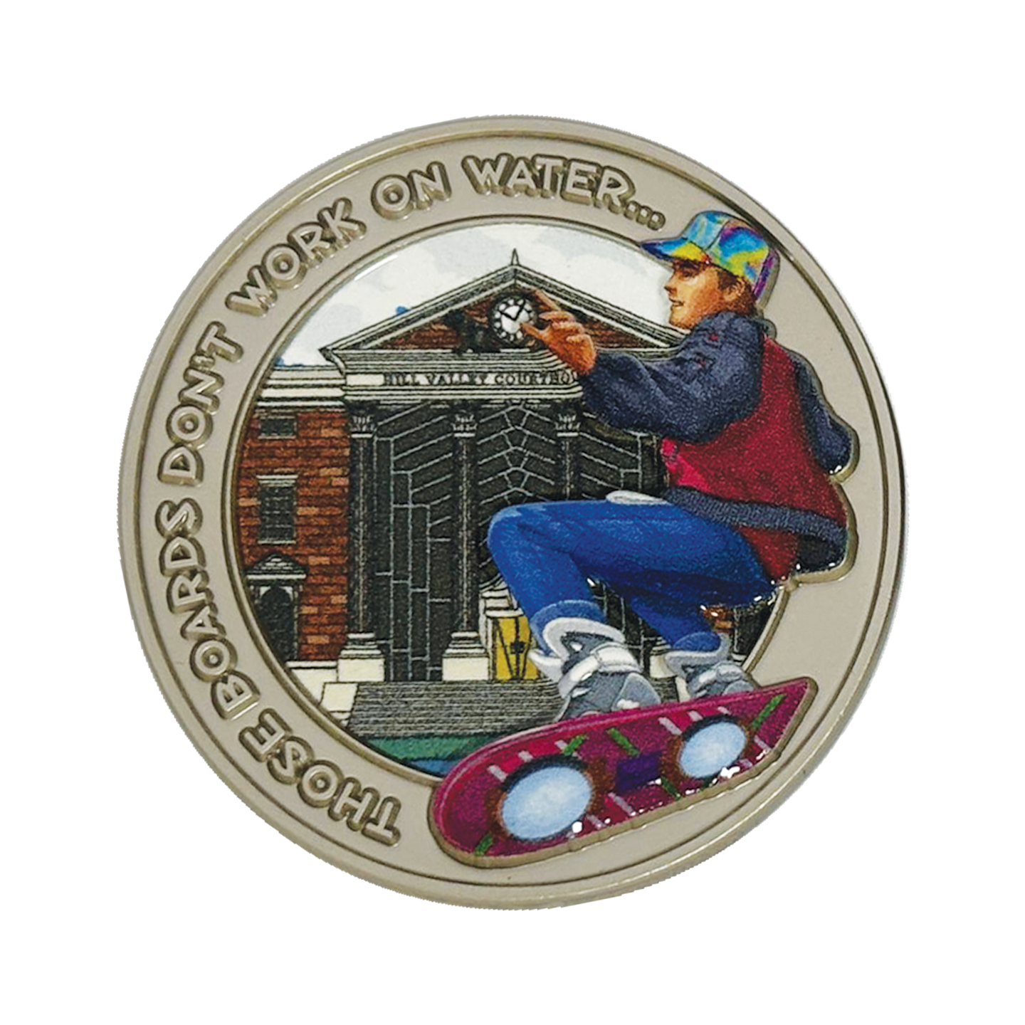 Back to the Future Part II Limited Edition Hoverboard Coin