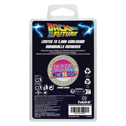 Back to the Future Part II Limited Edition Hoverboard Coin