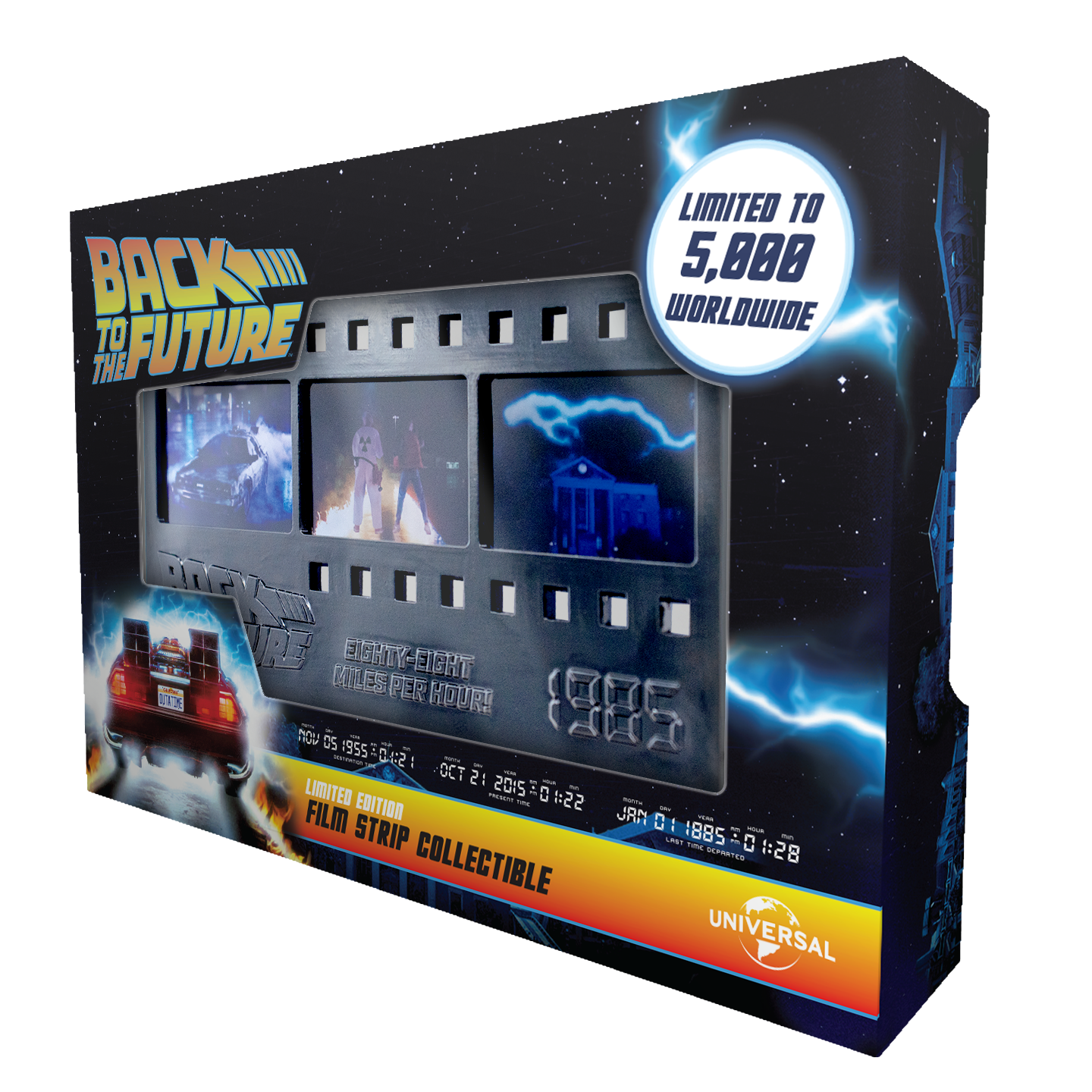 PRE-ORDER | Back to the Future Limited Edition Metal Film Strip Collectible Ingot [Expected Availability: November/December 2026]