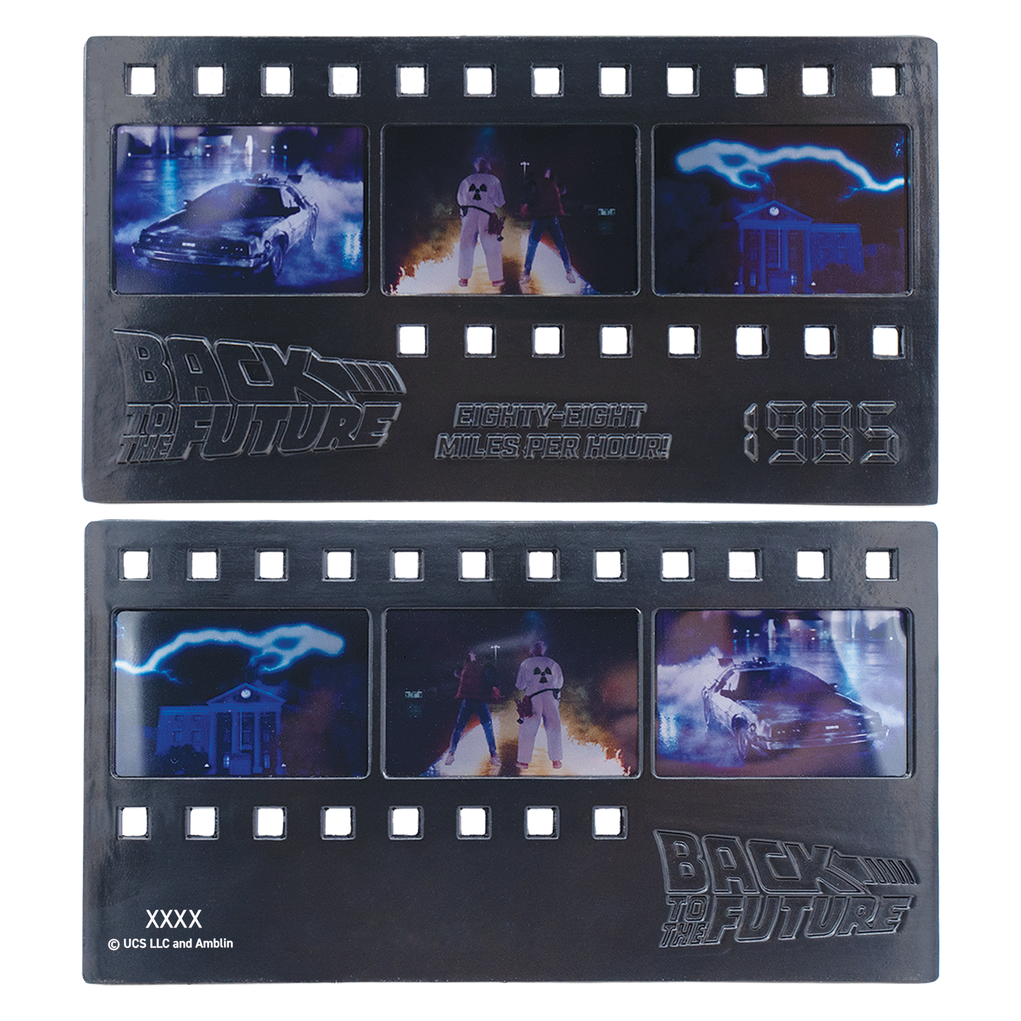 PRE-ORDER | Back to the Future Limited Edition Metal Film Strip Collectible Ingot [Expected Availability: November/December 2026]