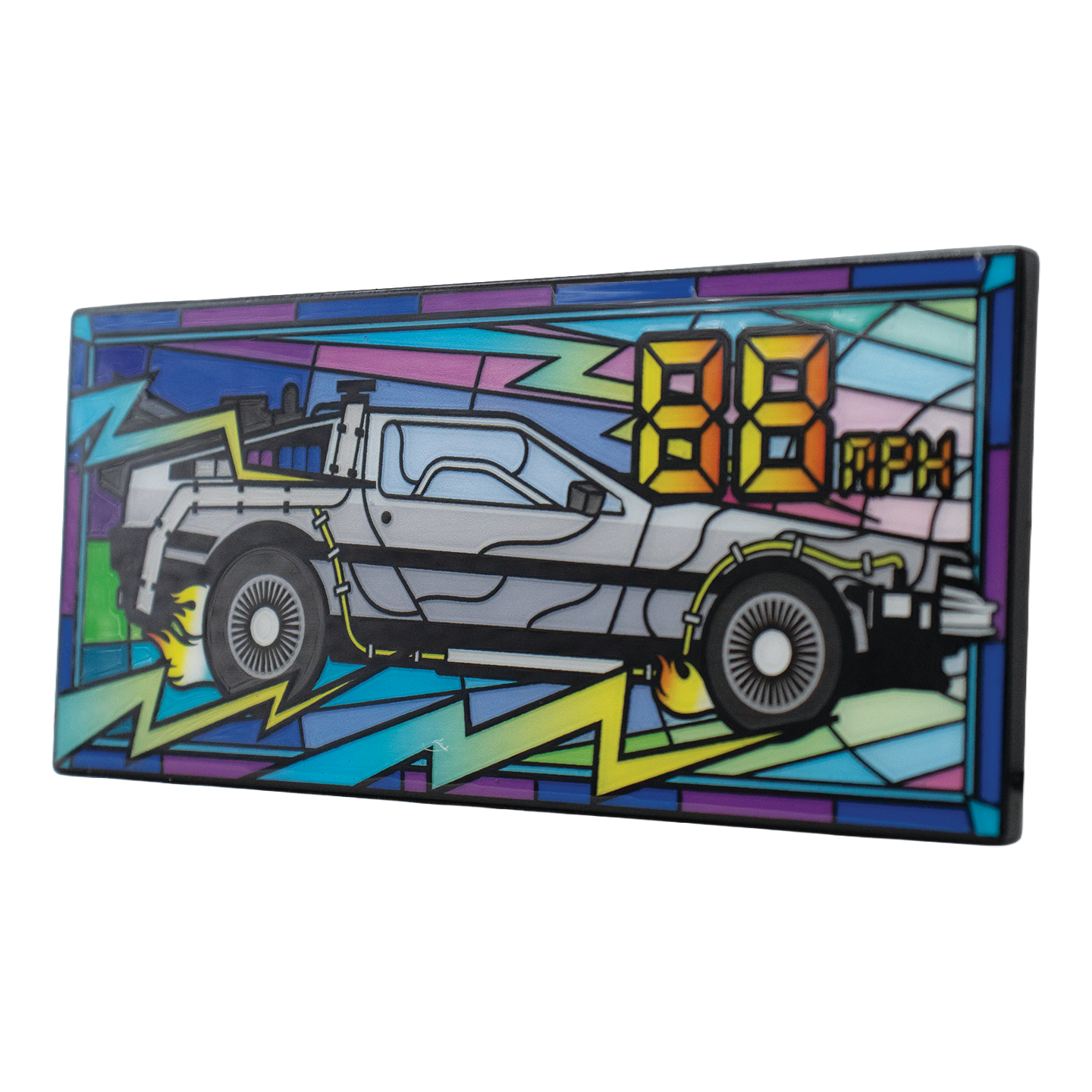 PRE-ORDER | Back to the Future Limited Edition Stained Glass-Style Ingot [Expected Availability: November/December 2026]
