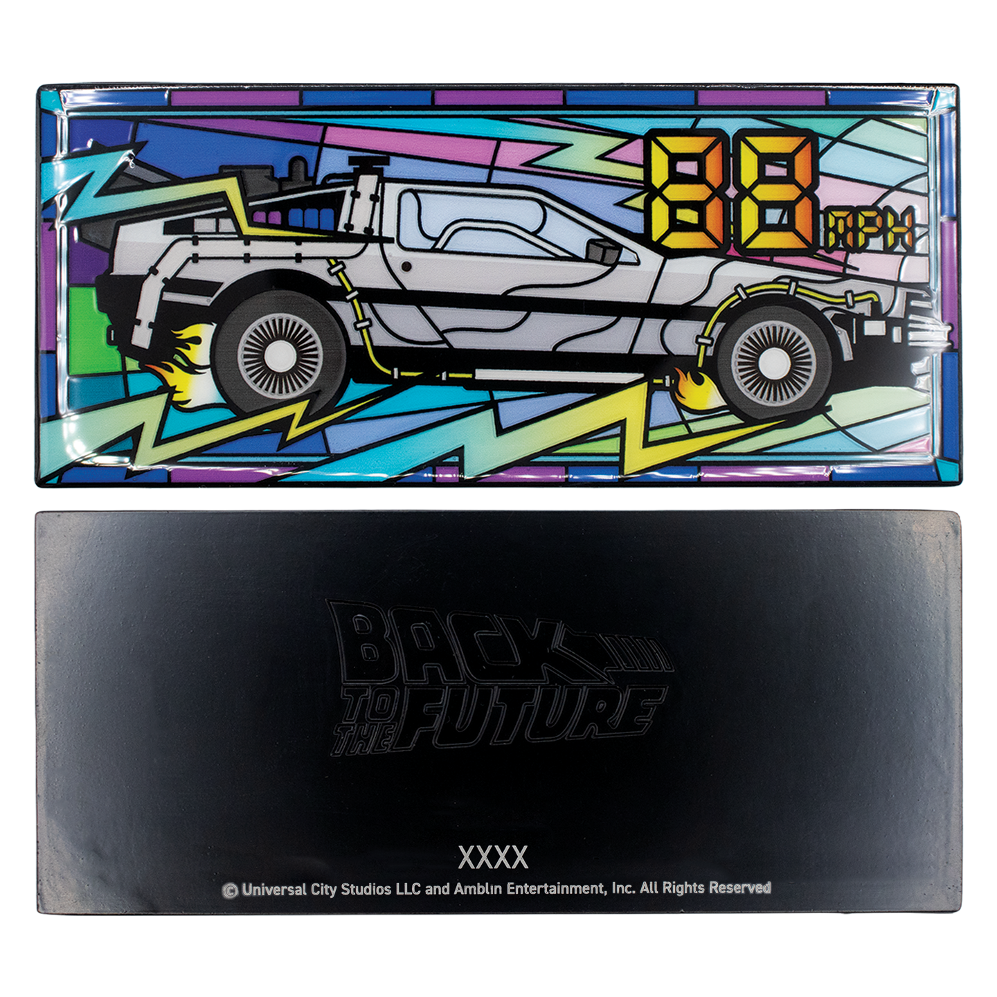 PRE-ORDER | Back to the Future Limited Edition Stained Glass-Style Ingot [Expected Availability: November/December 2026]