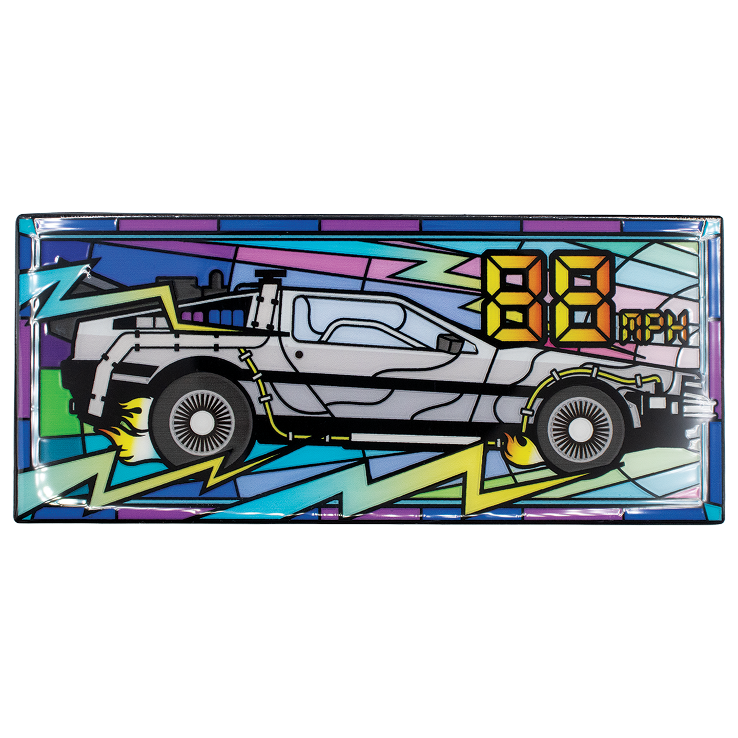 PRE-ORDER | Back to the Future Limited Edition Stained Glass-Style Ingot [Expected Availability: November/December 2026]