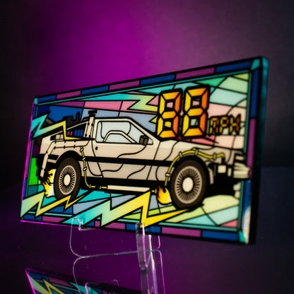 PRE-ORDER | Back to the Future Limited Edition Stained Glass-Style Ingot [Expected Availability: November/December 2026]