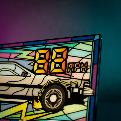 PRE-ORDER | Back to the Future Limited Edition Stained Glass-Style Ingot [Expected Availability: November/December 2026]