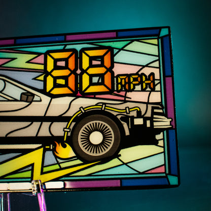 PRE-ORDER | Back to the Future Limited Edition Stained Glass-Style Ingot [Expected Availability: November/December 2026]