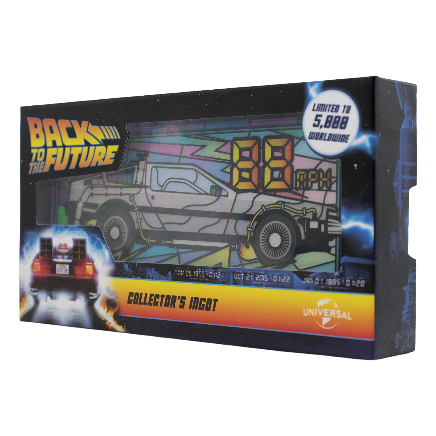 PRE-ORDER | Back to the Future Limited Edition Stained Glass-Style Ingot [Expected Availability: November/December 2026]