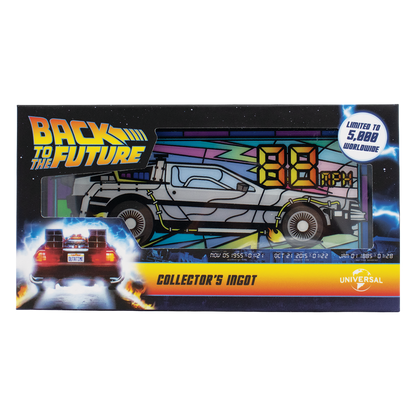 PRE-ORDER | Back to the Future Limited Edition Stained Glass-Style Ingot [Expected Availability: November/December 2026]