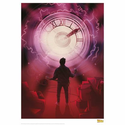 Back to the Future "Too Darn Loud" Limited Edition Commemorative Print Art Print Fanattik