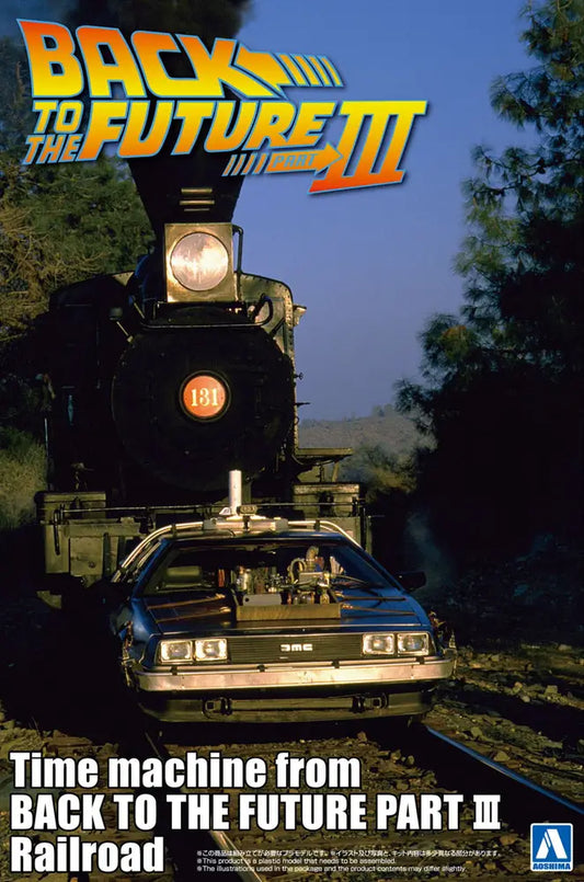 Back to the Future Part III DeLorean Time Machine (Railroad) 1:24 Scale Model Kit [PRE-SOLD OUT: Expected Availability December 2025!]