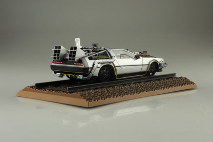 Back to the Future Part III DeLorean Time Machine (Railroad) 1:24 Scale Model Kit [PRE-ORDER: Expected Availability December 2025!]