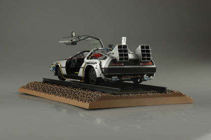 Back to the Future Part III DeLorean Time Machine (Railroad) 1:24 Scale Model Kit [PRE-ORDER: Expected Availability December 2025!]