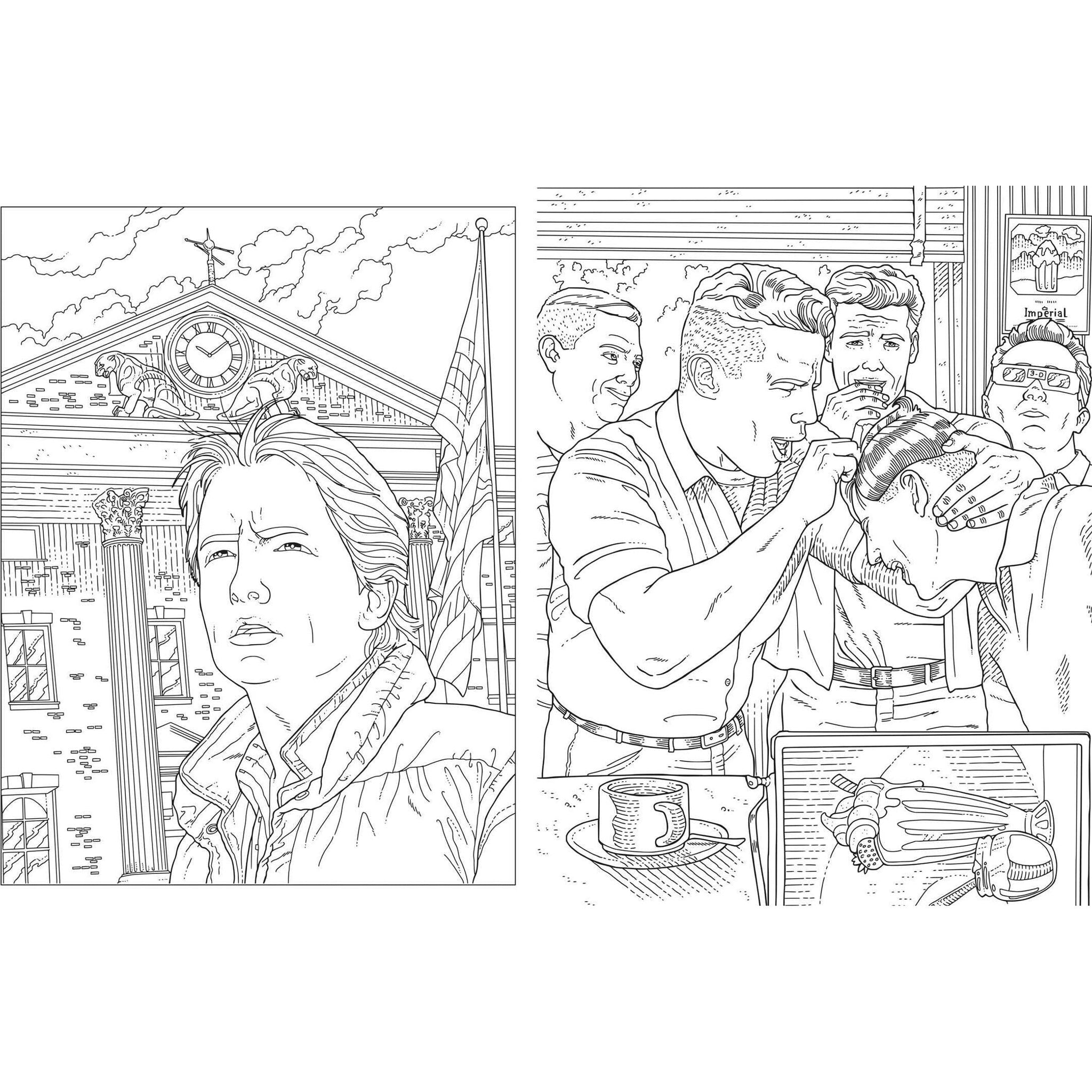 'Back to the Future: The Official Coloring Book' – Back to the Future™