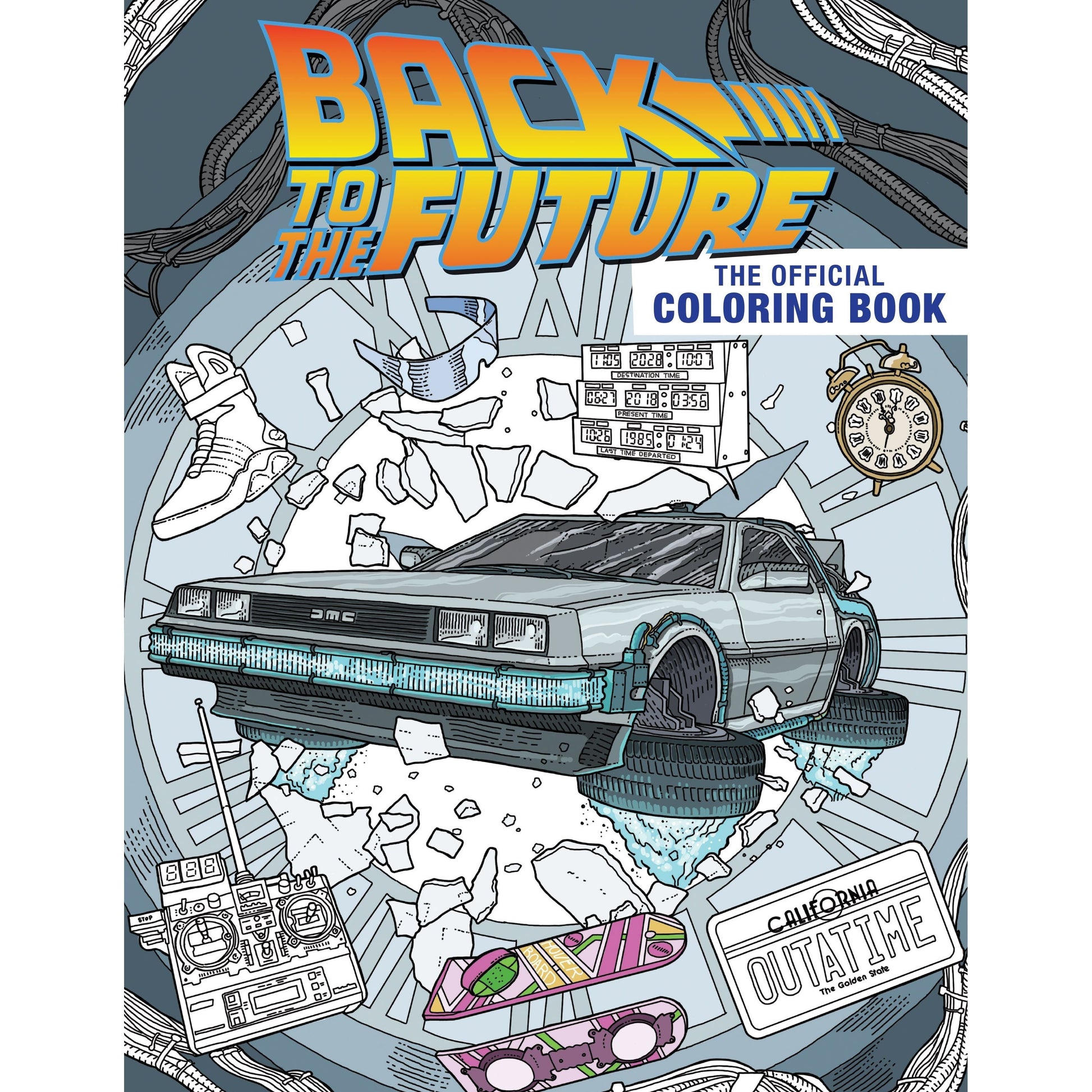Back to the Future: The Official Coloring Book Coloring Book Insight Editions